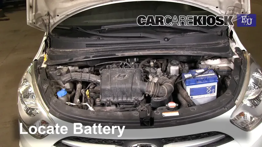2012 Hyundai i10 Era 1.1L 4 Cyl. Battery Jumpstart